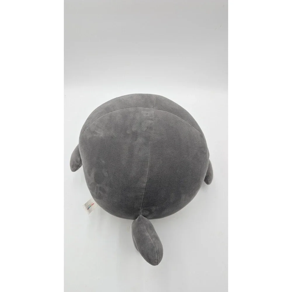 Takashoji Grey Shark Plush 100% Polyester Pillow Cuddly Stuffed Toy Animal 10